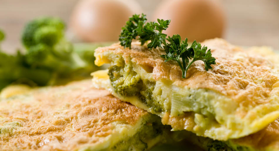 Omelete de legumes - Receitas Fitness Fáceis